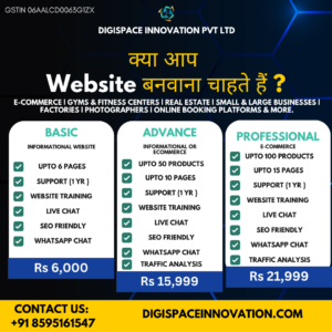 Website Development company in faridabad digispace Innovation